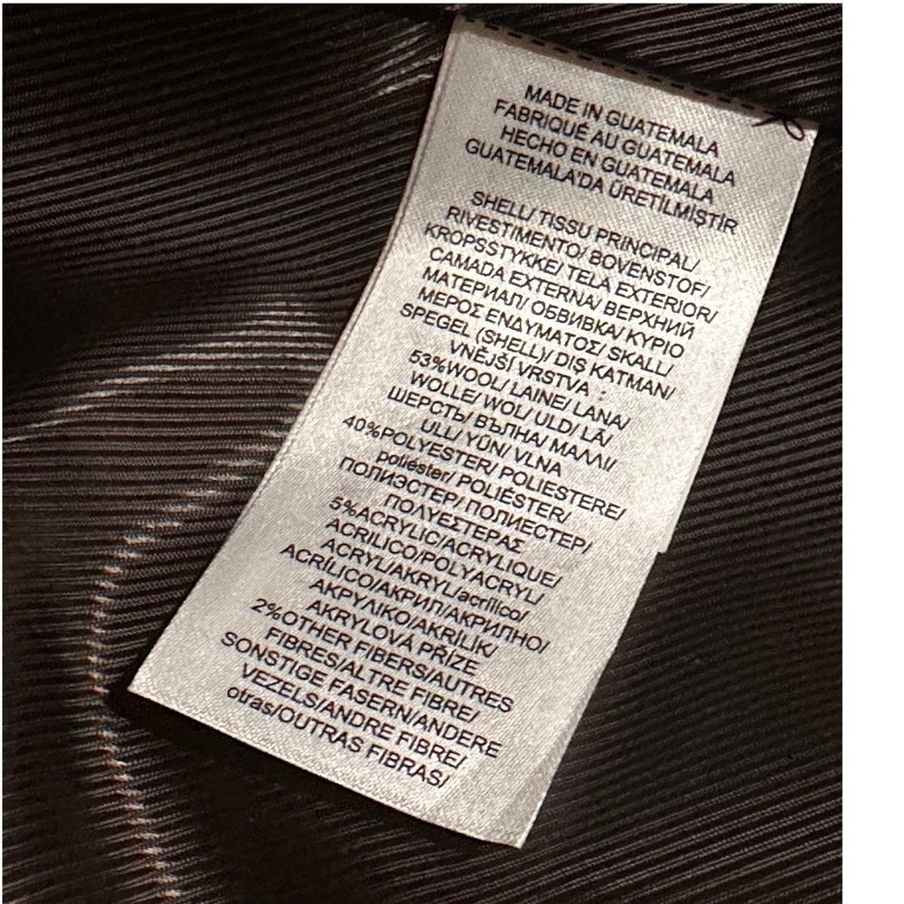 Lauren Ralph Lauren NWT SZ 4 Classic Wool Blend Herringbone Pattern Coat Jacket‎ - Picture 15 of 16